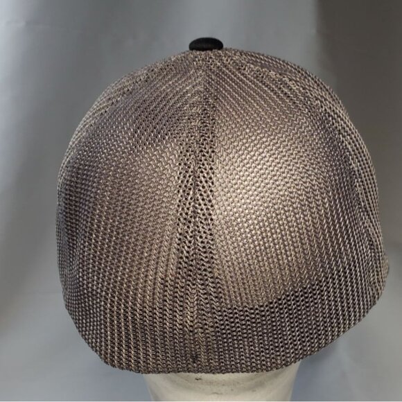 Travis Mathew Flexfit Patent Baseball Cap Hat Men's Size S-M Mesh Gray - Picture 2 of 7